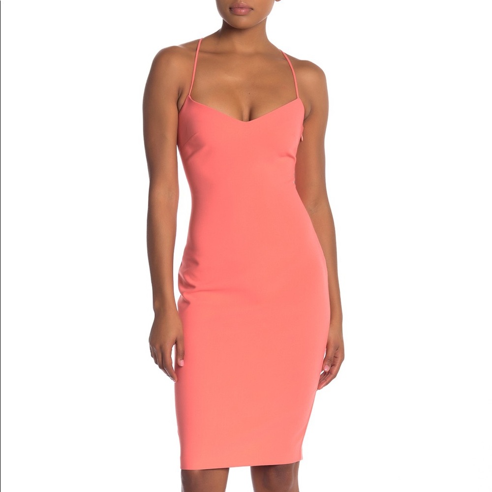 Likely Batista Dress Coral 6